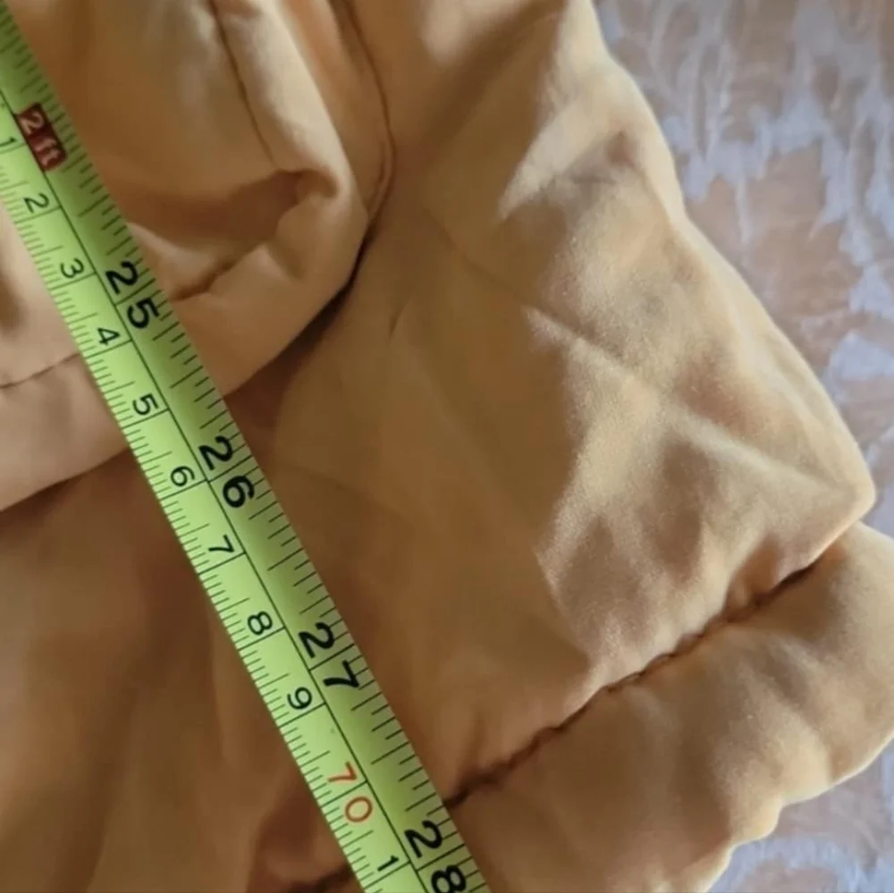 Faux Fur Lined Jacket Mustard Yellow, Hooded, Full Zip